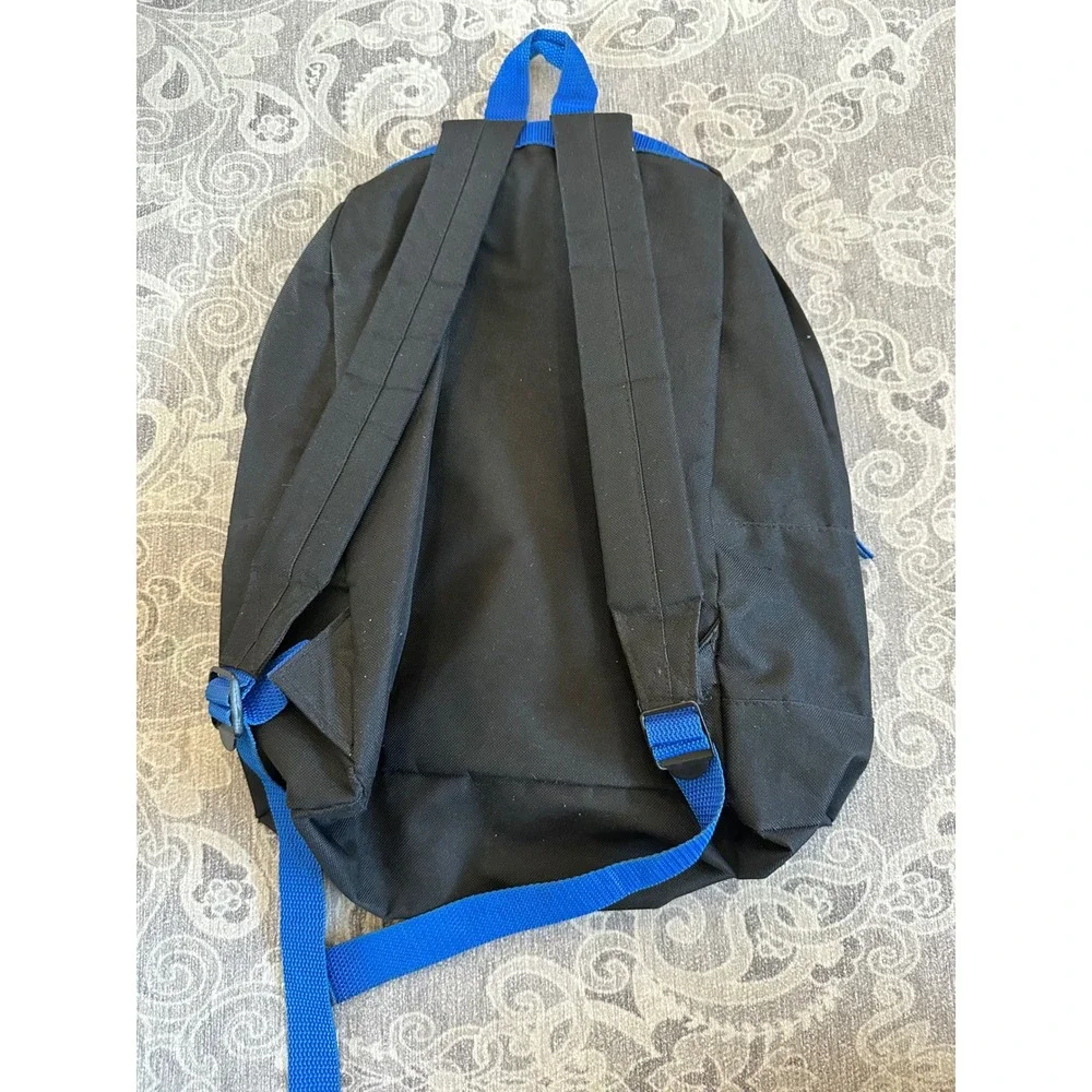 PlayStation Gamer Backpack Black Blue Controller Graphic School‎ Bag Accessory